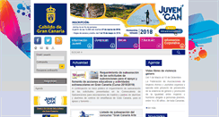 Desktop Screenshot of grancanariajoven.es